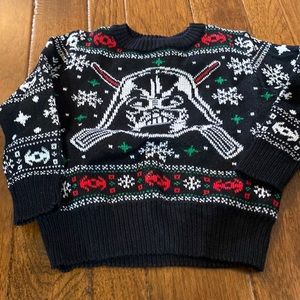 Toddler boy Star Wars holiday sweater